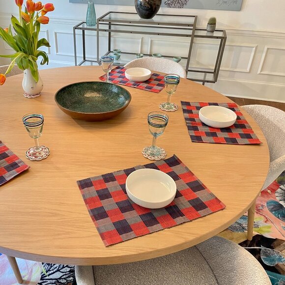 Set of 4 Cordillera placemats, Philippines - Picture 1 of 4